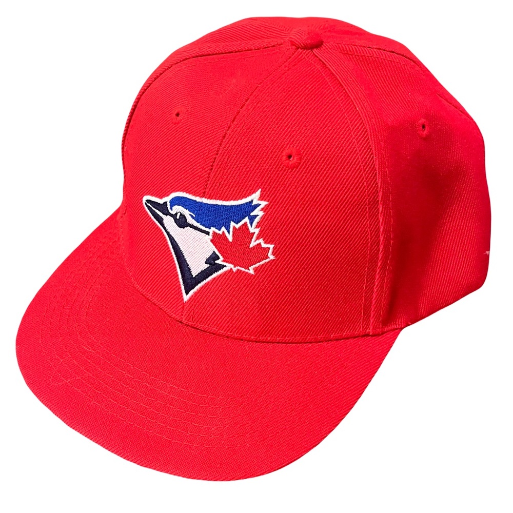 Toronto Blue Jays Hat. MLB. Red. SnapBack. Like New Condition. Men’s OS.